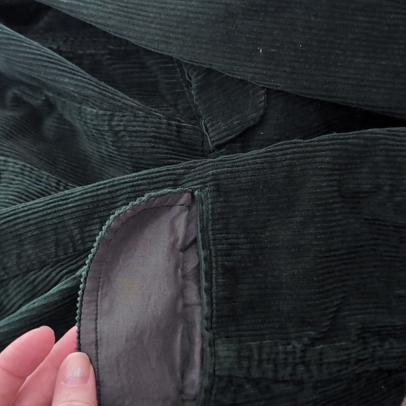 MaxMara Weekend Green Corduroy Tailored Cotton Blazer Small - Picture 5 of 8